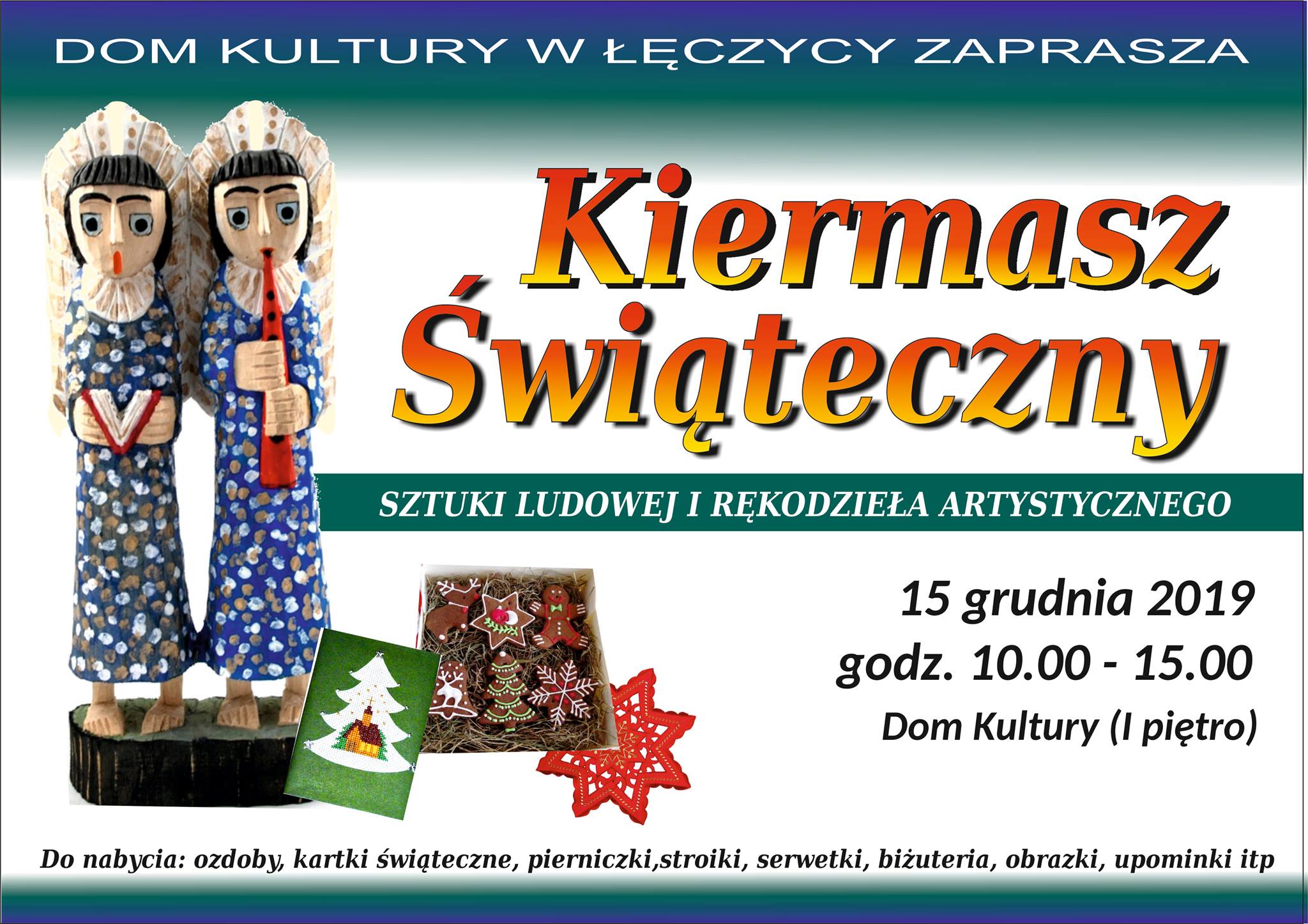 Jarmarki i inne uroczystości świąteczne 2019 w Centrum Polski
