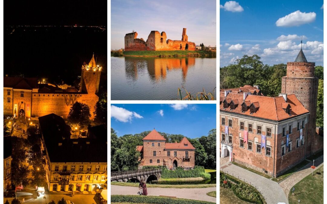 Najpiękniejsze zamki w Centrum Polski
